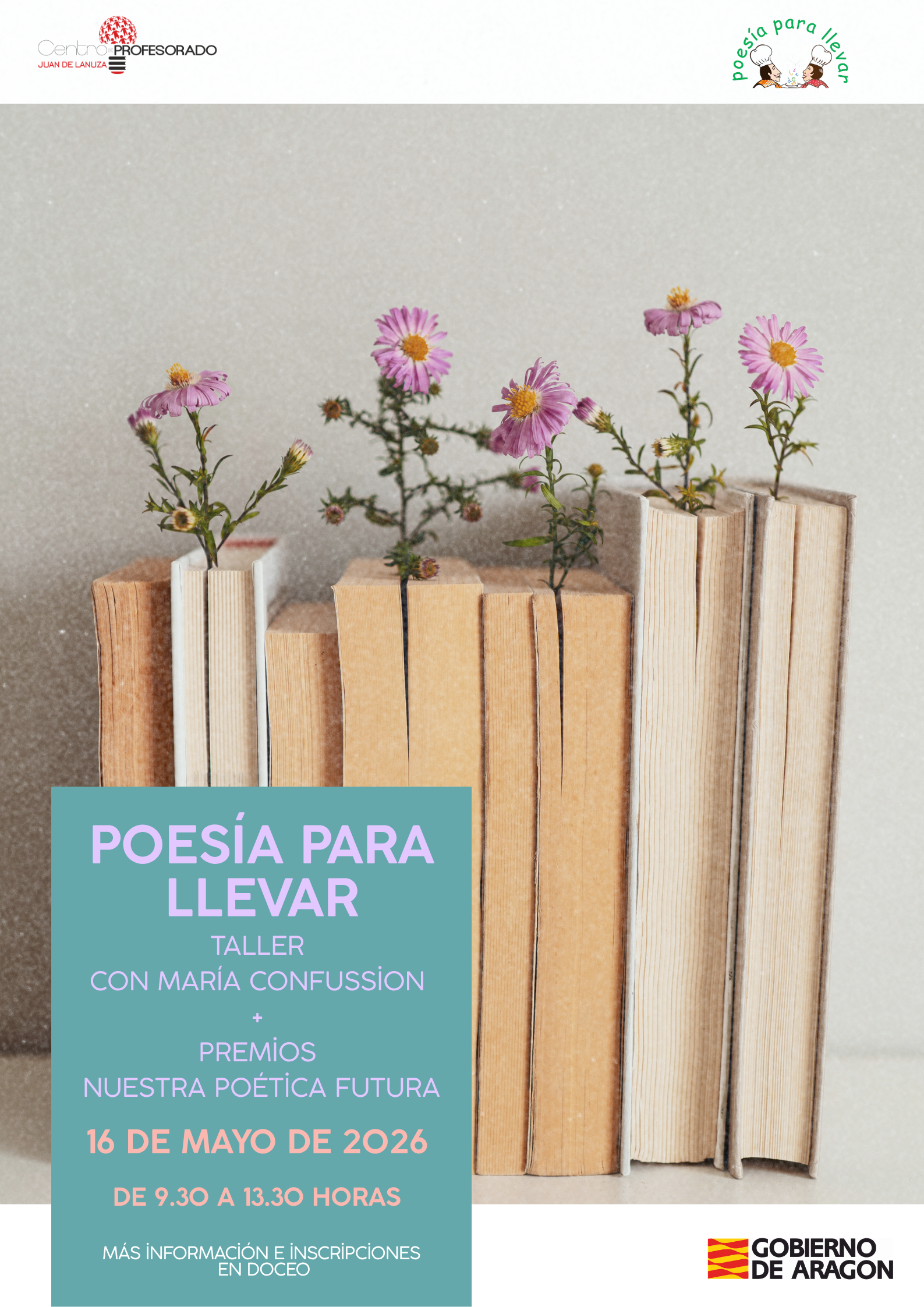 Poesía para Llevar: el cierre del curso poético 2025-26.