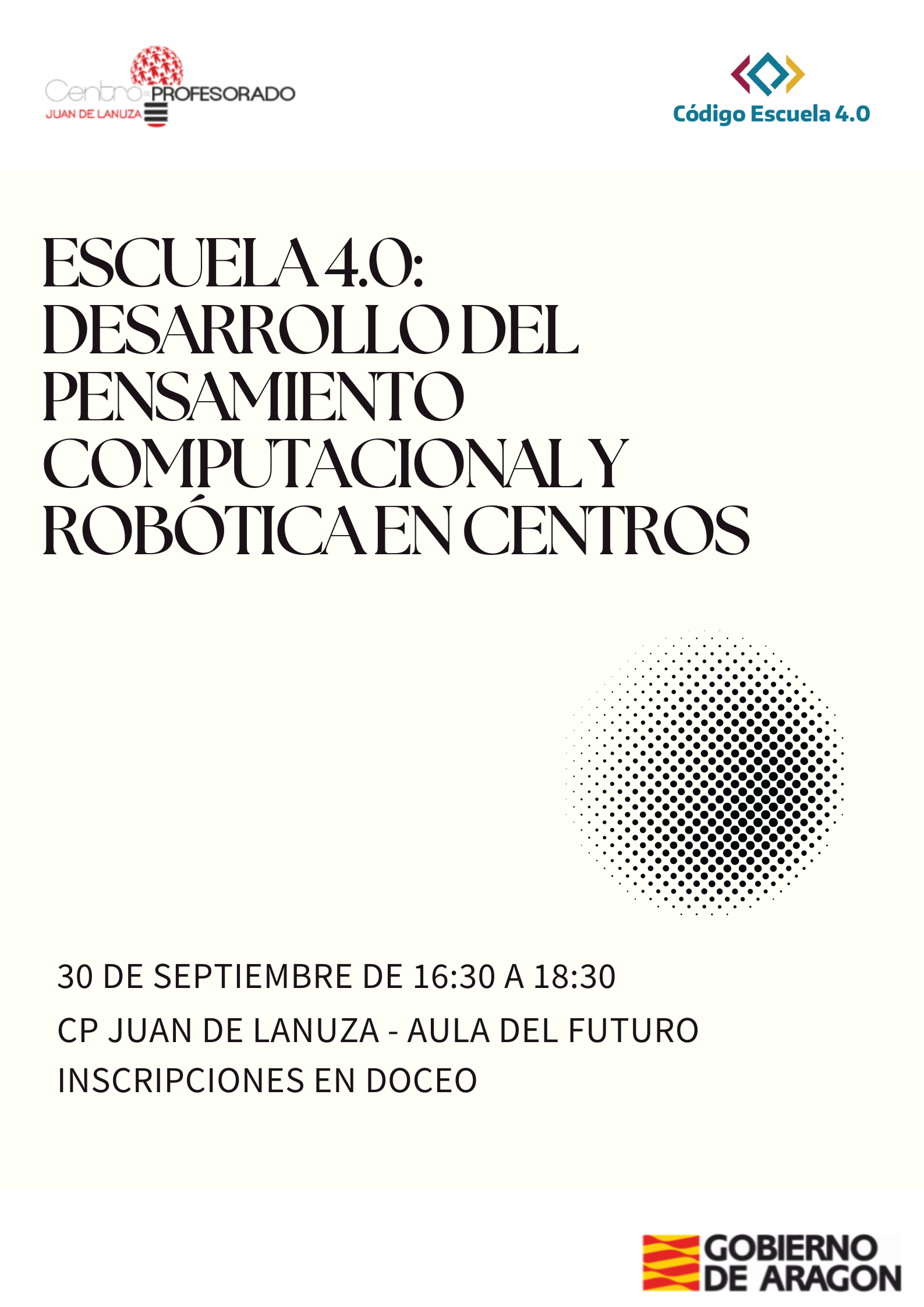 Escuela 4.0. Desarrollo del pensamiento computacional y robótica en centros