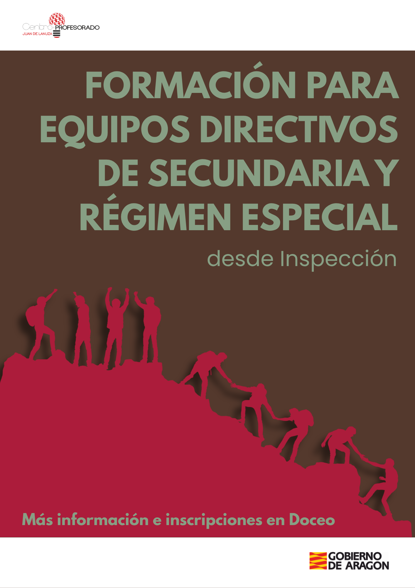 Formación para equipos directivos de IES y enseñanzas de régimen especial desde Inspección