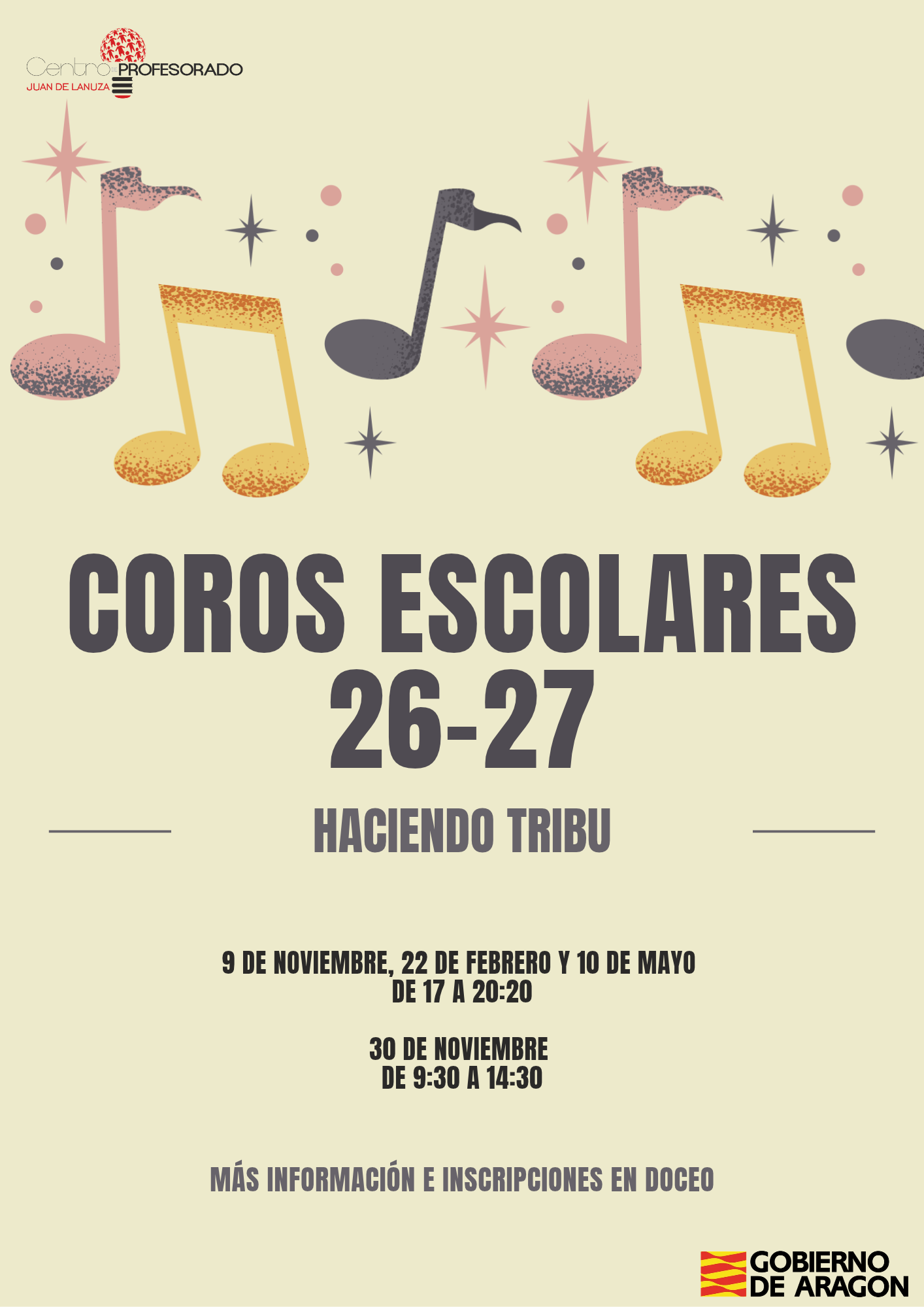 Coros Escolares 26-27. Haciendo tribu